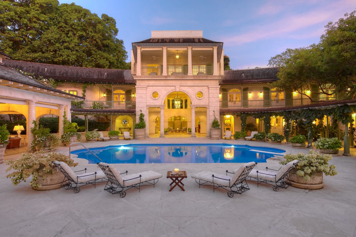 'Laughing Waters' Estate in the Caribbean
