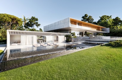Exceptional Double Plot with Approved Project for a Prestigious 10-Bedroom Villa in Quinta do Lago