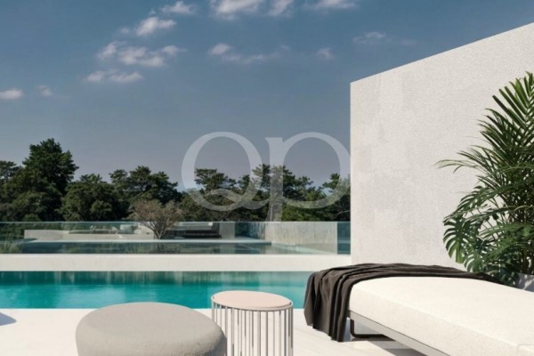 Luxury Terraced House with Private Pool on Rooftop