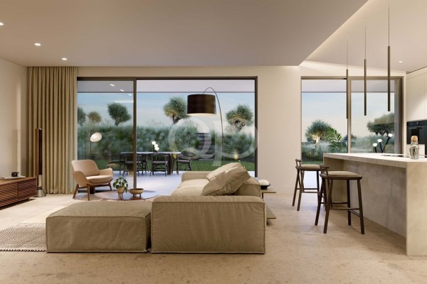 Luxurious Apartment in Vilamoura with Private Garden and Underground Parking