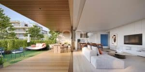 3-Zimmer-Wohnung mit Außenbereich