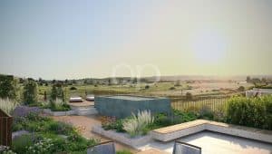 Terrasse sur le toit