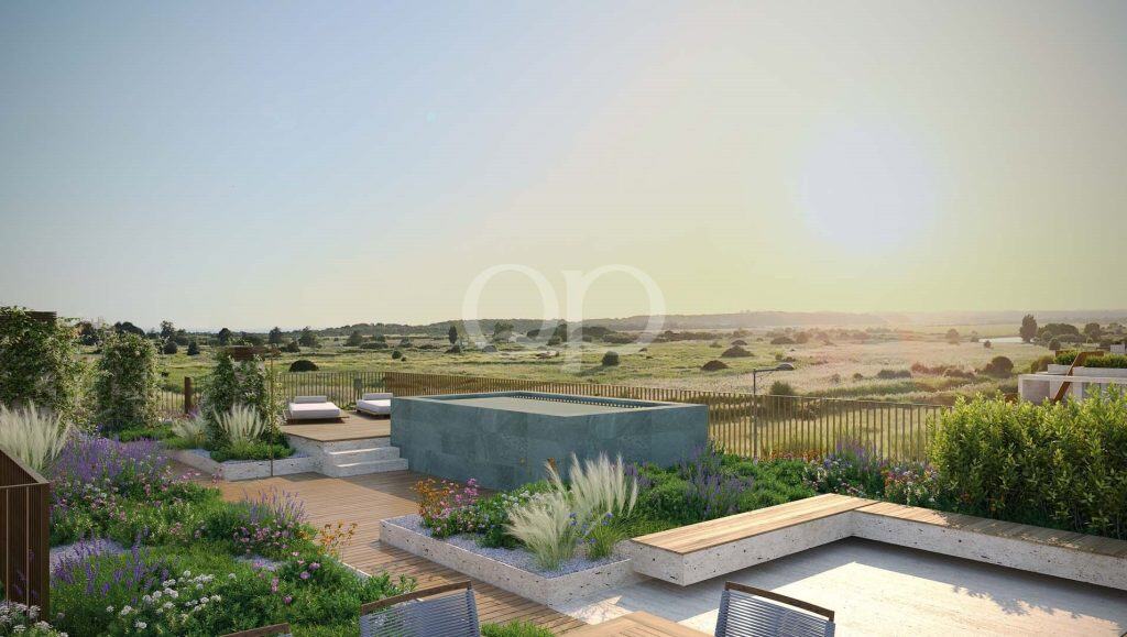 Terrasse sur le toit