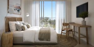 Townhouse bedroom views
