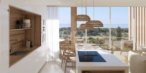 Townhouse kitchen views_