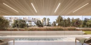 T3 - Piscina interior com vista