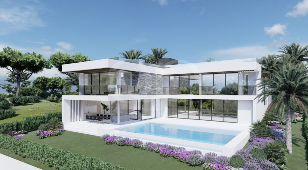 Golfgrundstück in erster Reihe mit genehmigtem Projekt in Vale Real, Vale do Lobo-Algarve - QP Savills