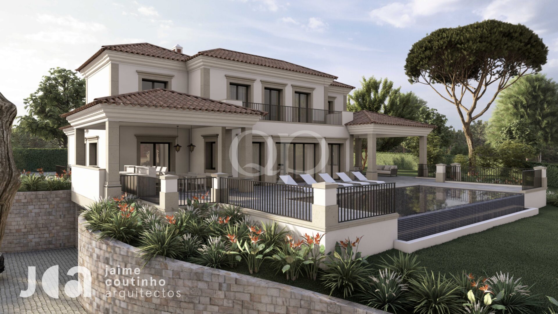 Villa traditionnelle avec projet à Quinta do Lago, en Algarve - QP Savills