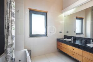 Bathroom with double sink