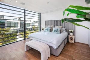 Lovely bright bedroom