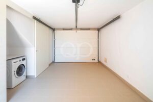 Private garage with automatic door