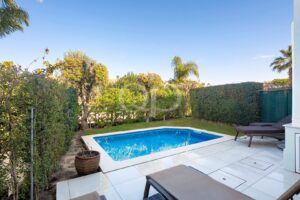 Private Swimming Pool Surrounded by Greener