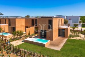 Contemporary villa with private pool, garden and sun terrace