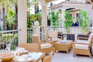 Outdoor terrace