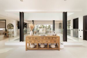 Stylish Open Plan Dining Area