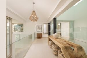 Elegant Hallway with Contemporary Interiors