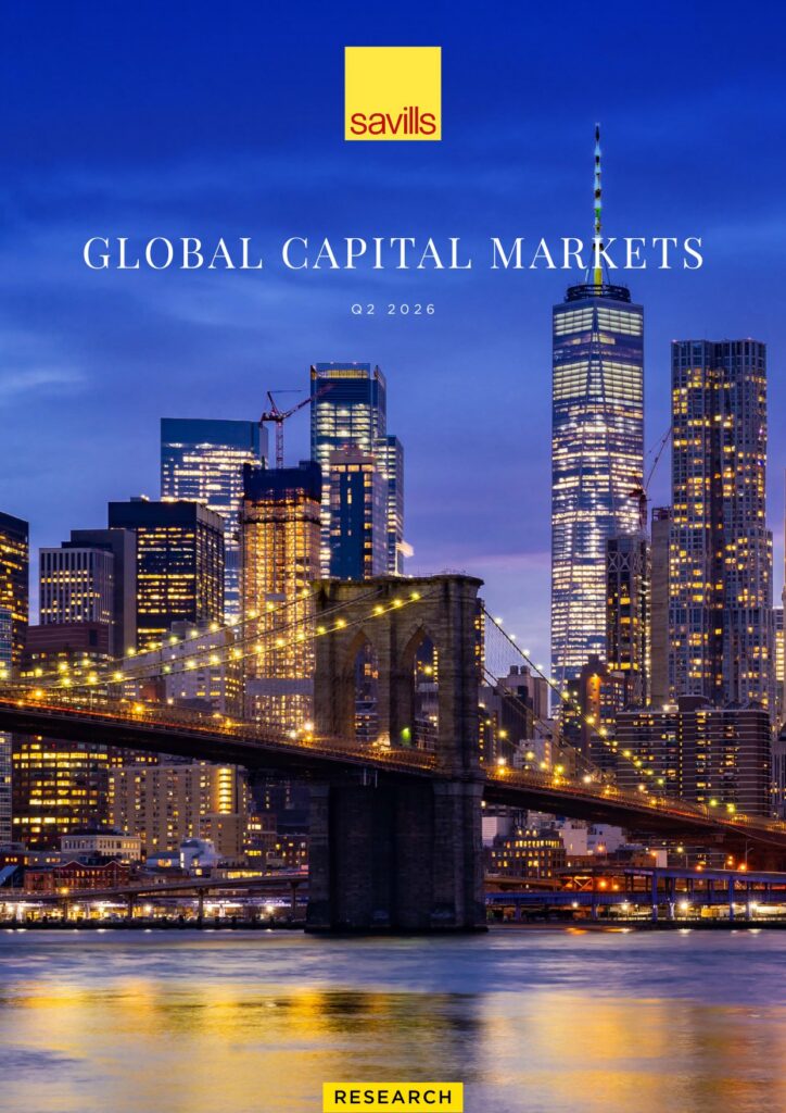 Savills Global Capital Markets – 2.º trimestre de 2026