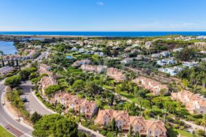 Aerial view of Vale dos Pinheiros, Quinta do Lago