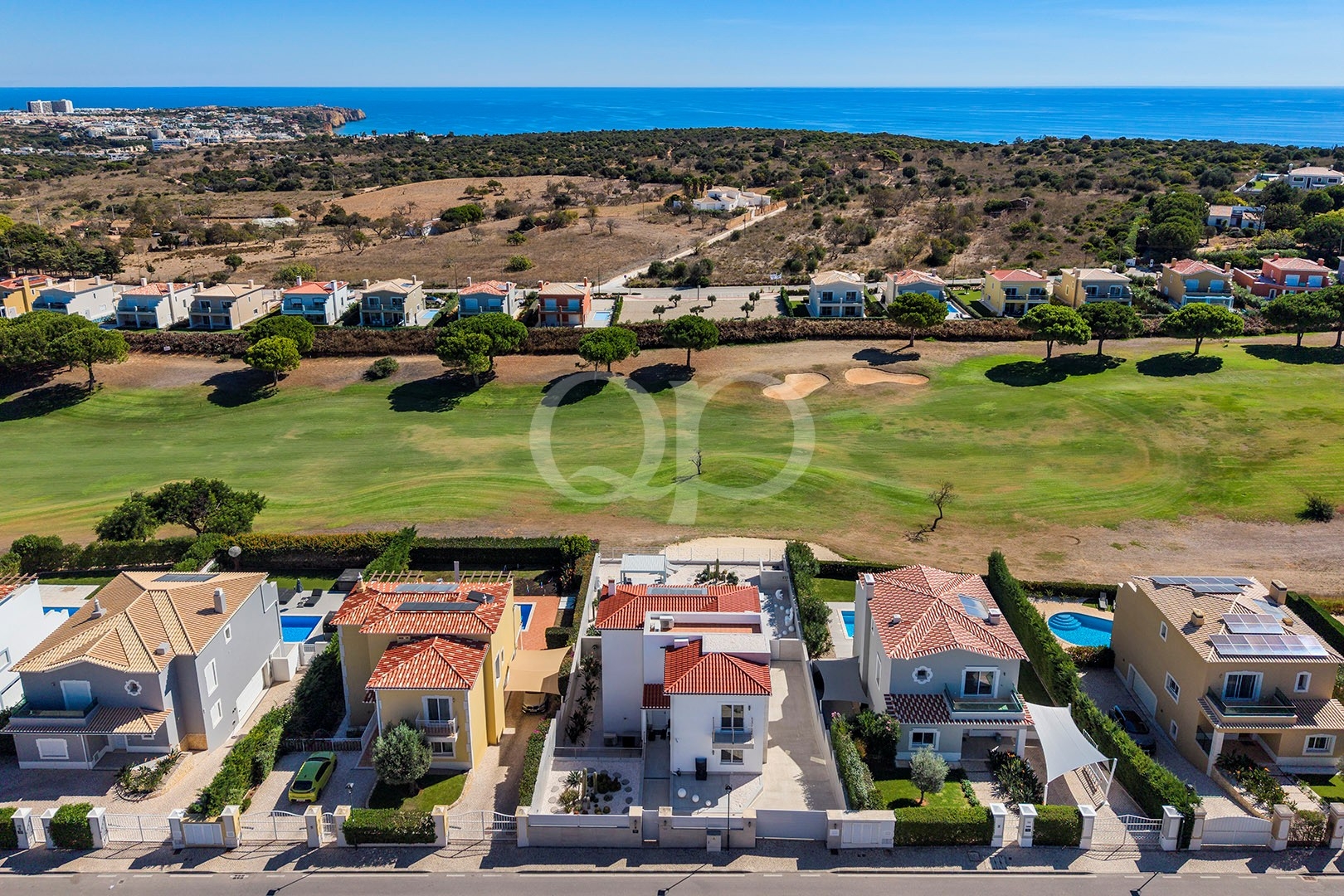 Contemporary Golf-Front Villa with Ocean Views in Lagos - QP Savills