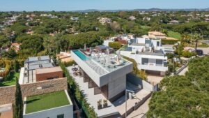 Architecturally Distinctive Villa with Sea & Golf Views in Vale do Lobo - QP Savills